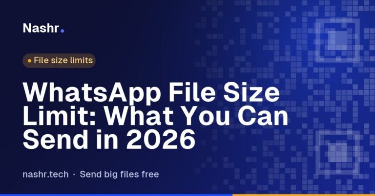 WhatsApp File Size Limit: What You Can Send in 2026